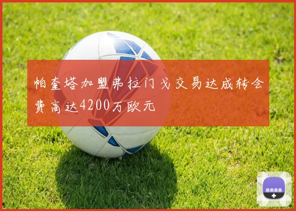 帕奎塔加盟弗拉门戈交易达成转会费高达4200万欧元